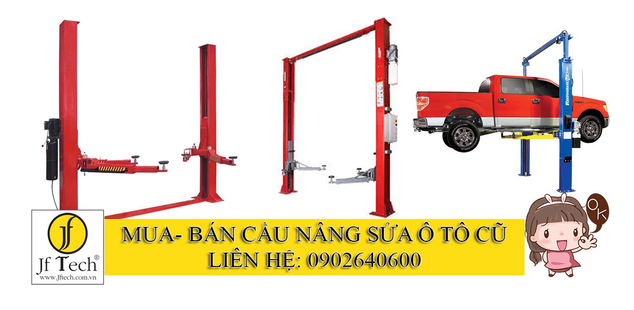 Thu mua cầu nâng 1 trụ rửa xe cũ Việt Nam sản xuất 0902640600