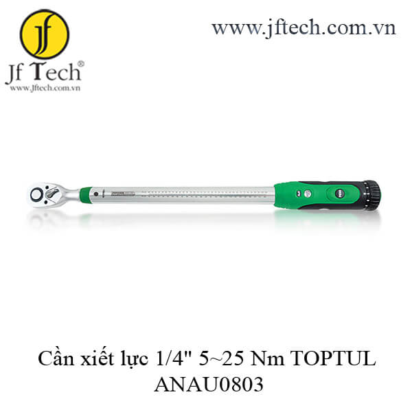 Cần xiết lực 1/4inch 5~25 Nm TOPTUL ANAU0803