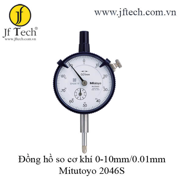 Đồng hồ so cơ khí 0-10mm/0.01mm Mitutoyo 2046S